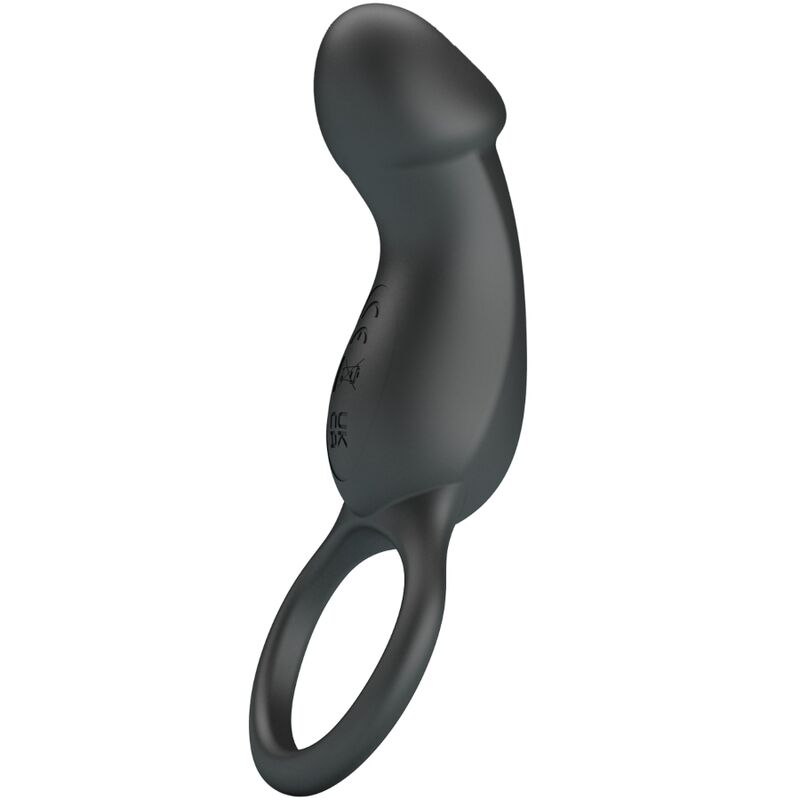 PRETTY LOVE - WARREN BLACK ANALRING & VIBRATOR
