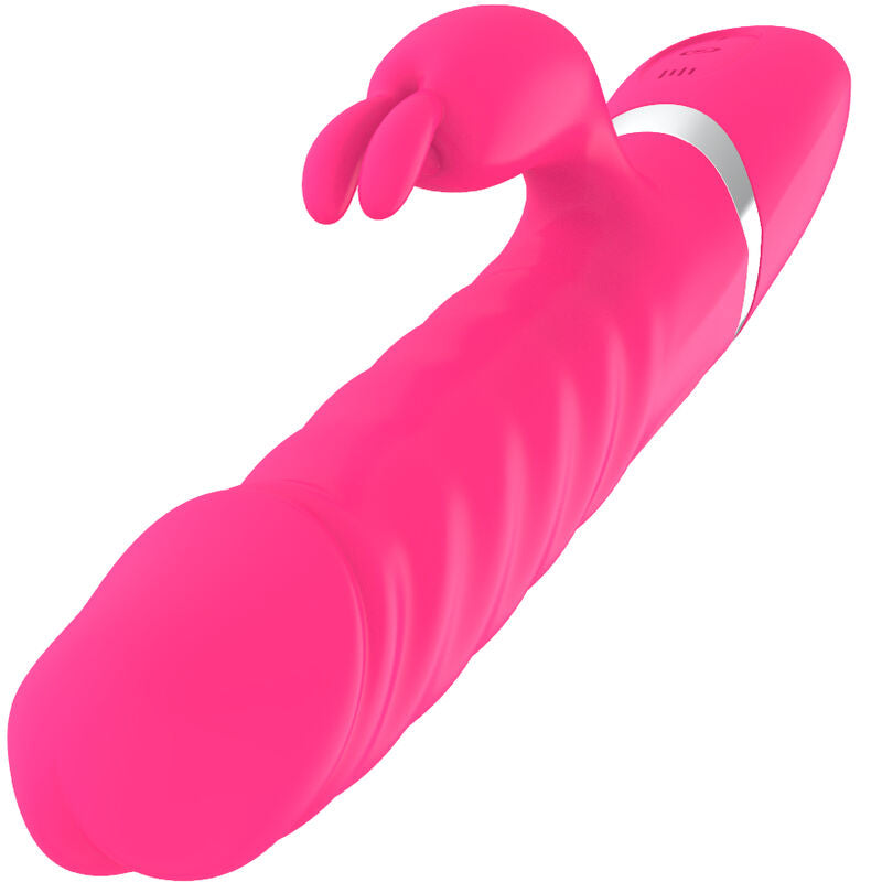 ARMONY - DILDO VIBRATEUR LAPIN FUCHSIA MALÉFIQUE