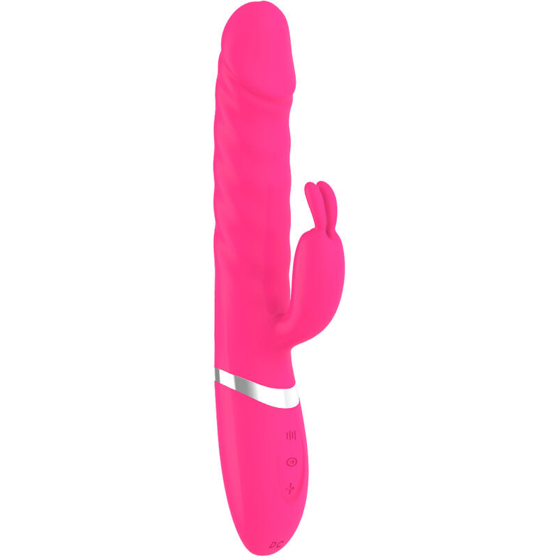 ARMONY - DILDO VIBRATEUR LAPIN FUCHSIA MALÉFIQUE