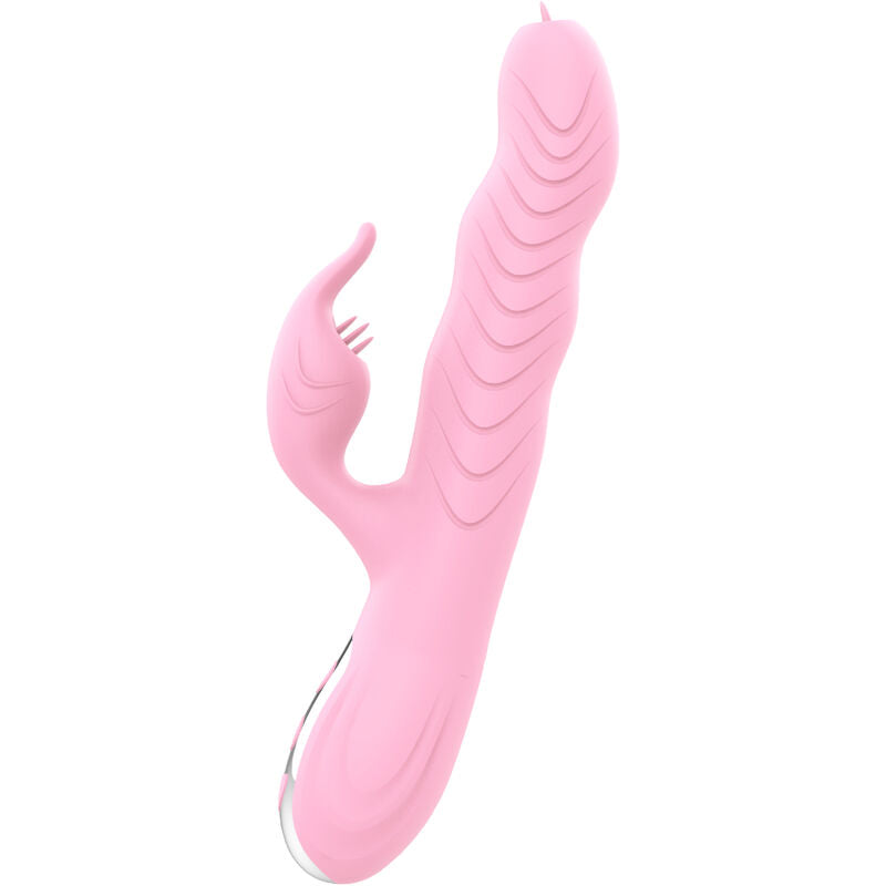 ARMONY - MARCIA VIBRATOR &amp; KEELVERWARMEND DUBBELE TONGEFFECT ROZE