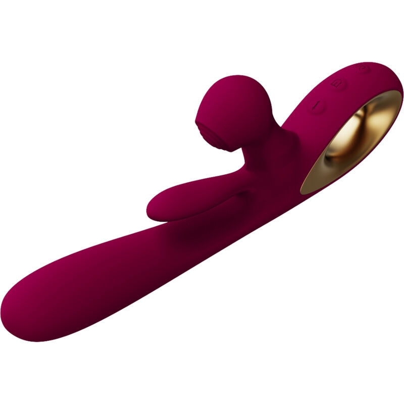 ARMONY - IMPACT SWING VIBRATOR &amp; DUBBELE STIMULATOR MODEL 1 BORDEAUX