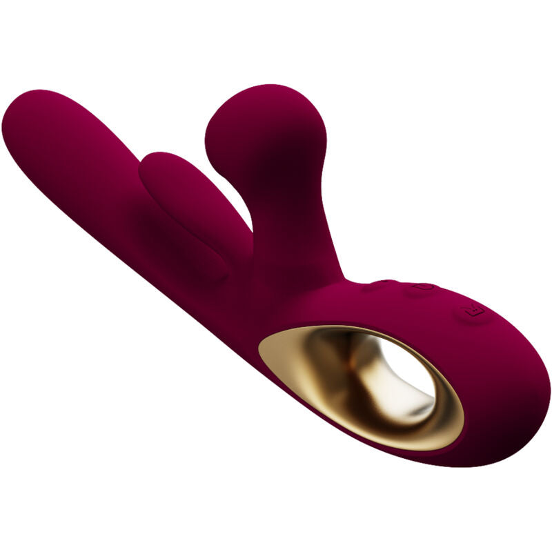 ARMONY - IMPACT SWING VIBRATOR &amp; DUBBELE STIMULATOR MODEL 1 BORDEAUX
