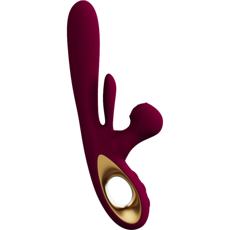 ARMONY - IMPACT SWING VIBRATOR &amp; DUBBELE STIMULATOR MODEL 1 BORDEAUX
