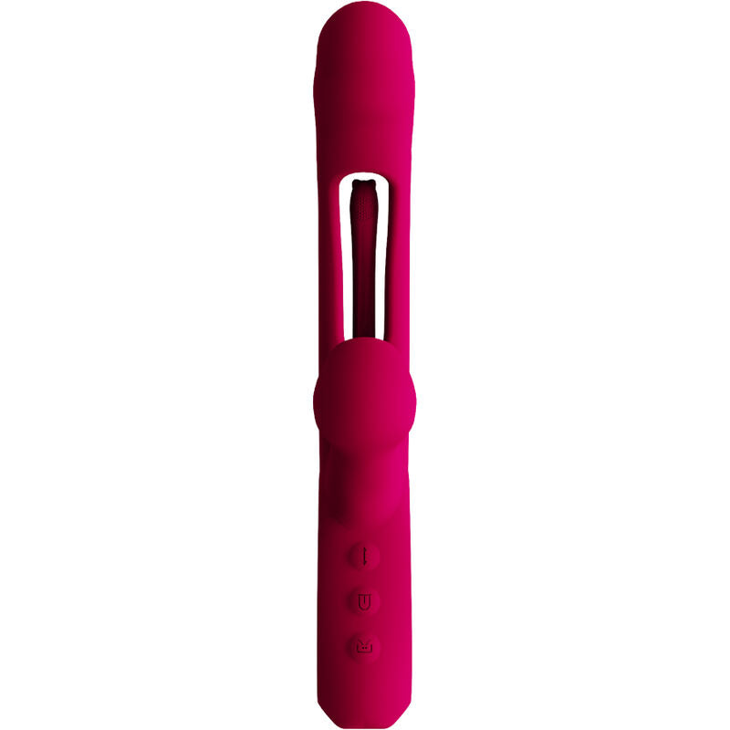 ARMONY - IMPACT SWING VIBRATOR &amp; DUBBELE STIMULATOR MODEL 2 BORDEAUX