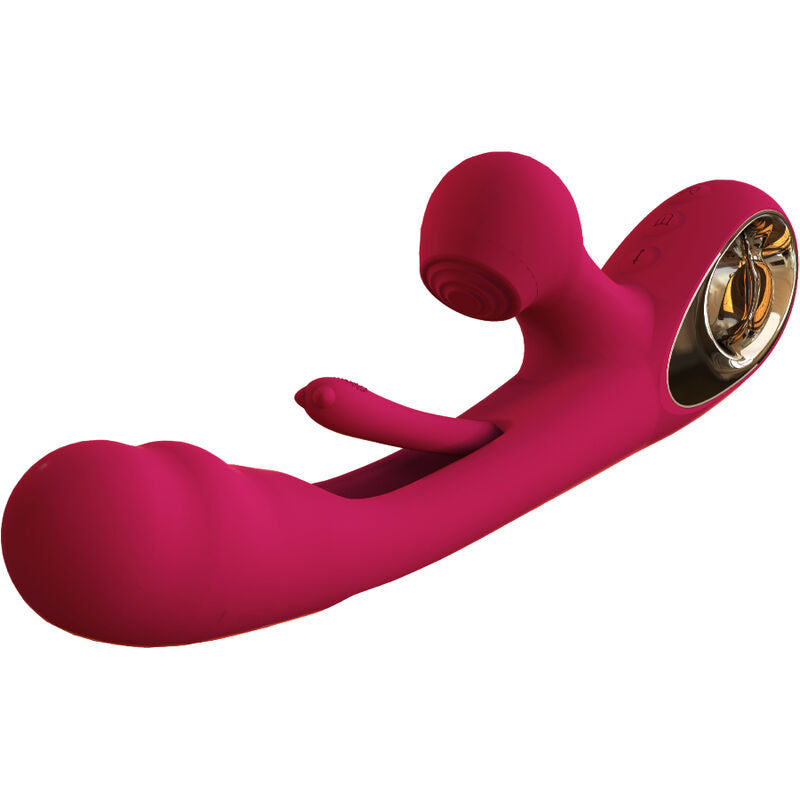 ARMONY - IMPACT SWING VIBRATOR &amp; DUBBELE STIMULATOR MODEL 2 BORDEAUX