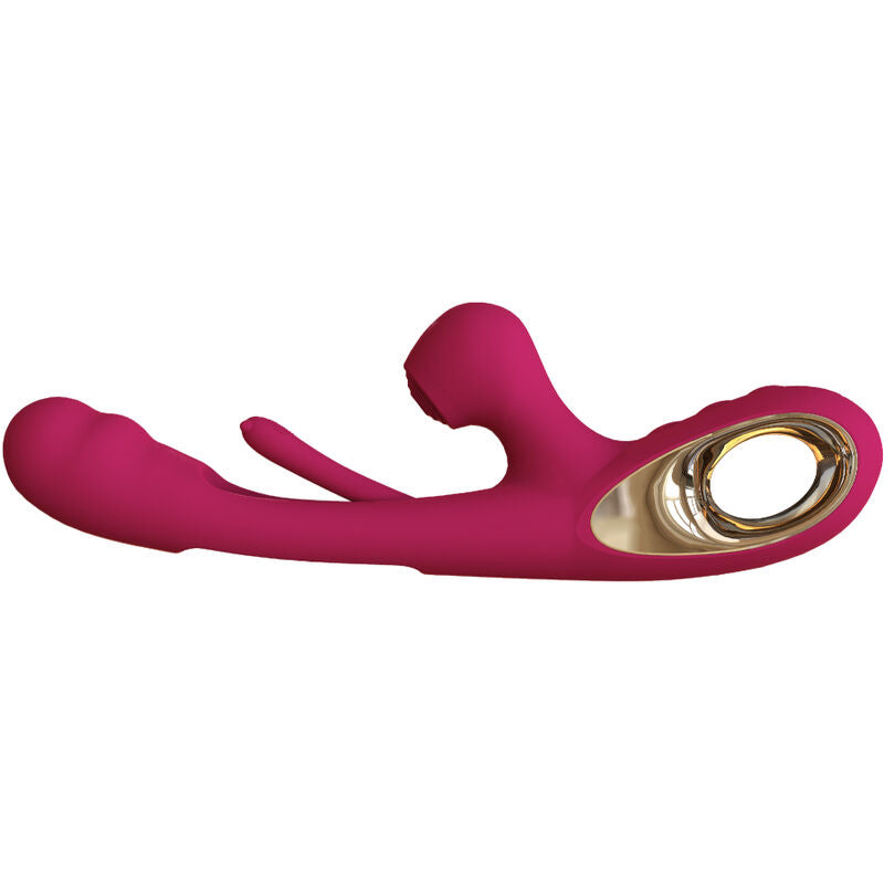 ARMONY - IMPACT SWING VIBRATOR &amp; DUBBELE STIMULATOR MODEL 2 BORDEAUX