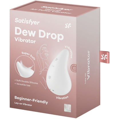 SATISFYER - DEW DROP VIBRATOR AUFLEGEN BLAU