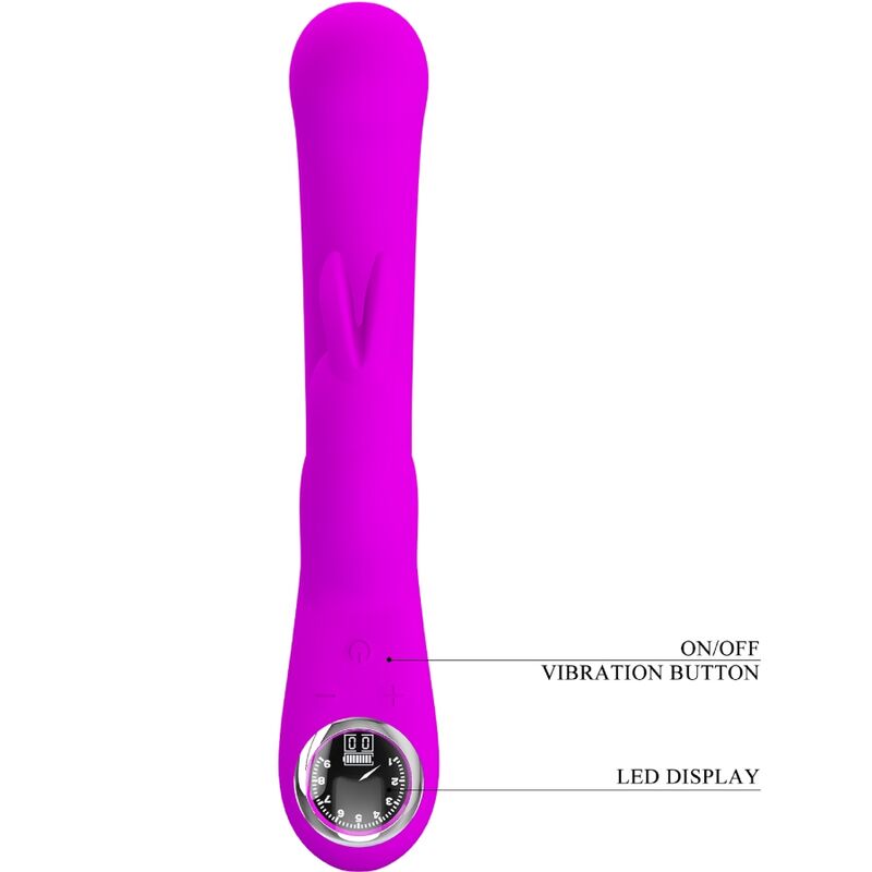 PRETTY LOVE - STIMULATEUR-VIBRATEUR SKYLAR PURPLE