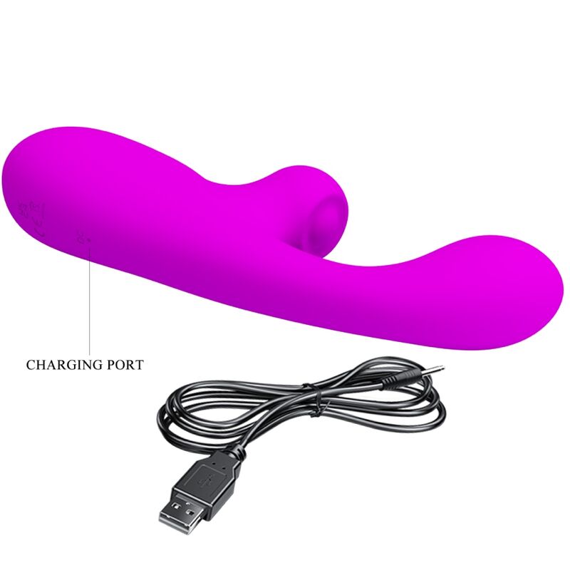 PRETTY LOVE - STIMULATEUR-VIBRATEUR SKYLAR PURPLE