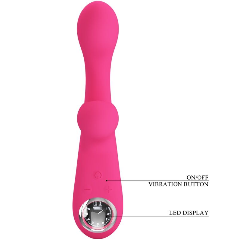 PRETTY LOVE - SKYLAR STIMULATEUR VIBRATEUR ROSE