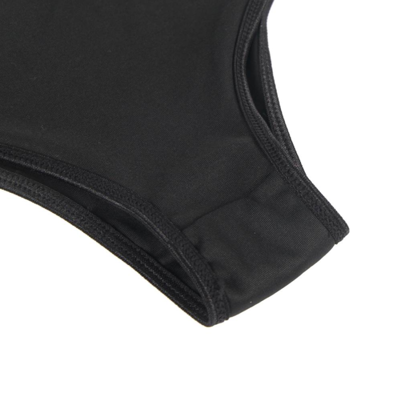 SUBBLIME - ENSEMBLE DEUX PIÈCES AVEC SOUTIEN-GORGE TRANSPARENT ET RAYURES S/M