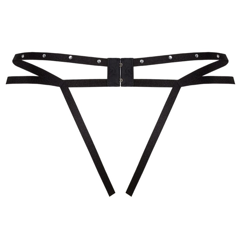 LIVCO CORSETTI FASHION - NOMADE STRONG MET OPEN KRUIS ZWART