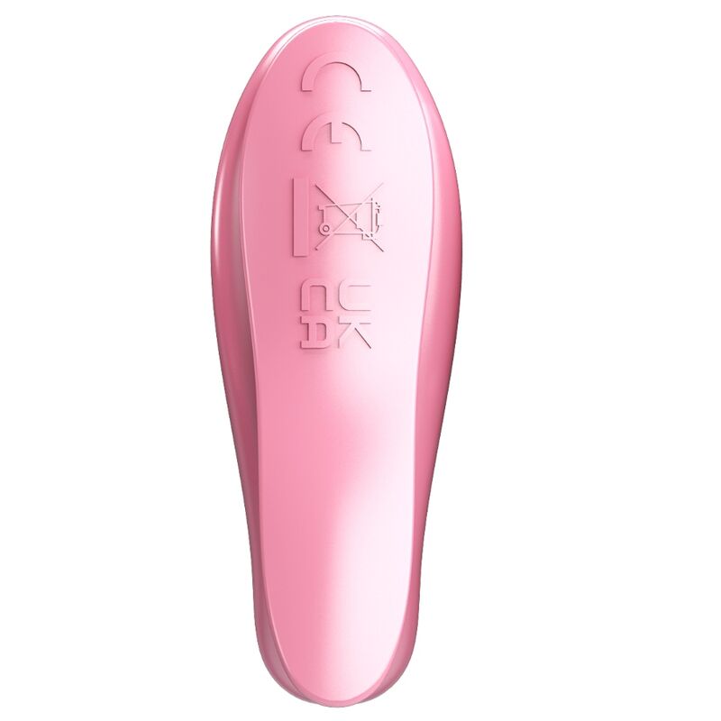 PRETTY LOVE - BLAD VIBRERENDE TEPELKLEMMEN ROZE