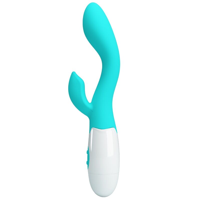 PRETTY LOVE - VIBRATEUR POINT G LUMINEUX, VERT AQUA