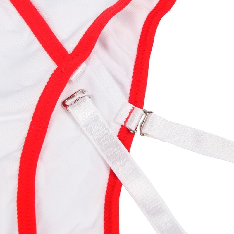 SUBBLIME - COSTUME D'INFIRMIÈRE SEXY AVEC TEDDY L/XL