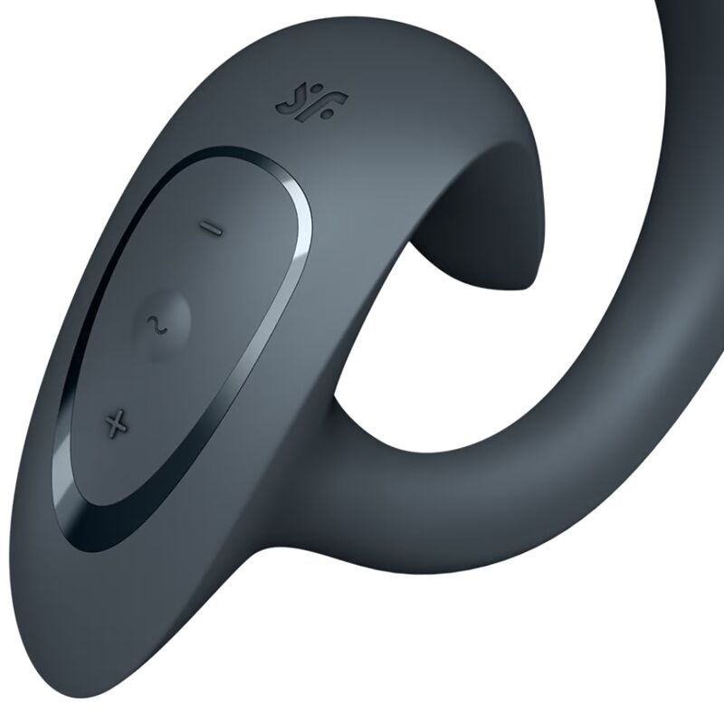 SATISFYER - G POUR DÉESSE 1 VIBRATEUR LAPIN GRIS FONCÉ