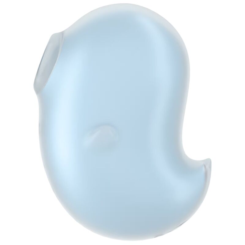 SATISFYER - SCHATTIGE GHOST LAY-ON VIBRATOR LICHTBLAUW