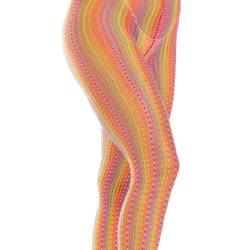 LEG AVENUE - CHAUSSETTES AU CROCHET MULTICOLORES