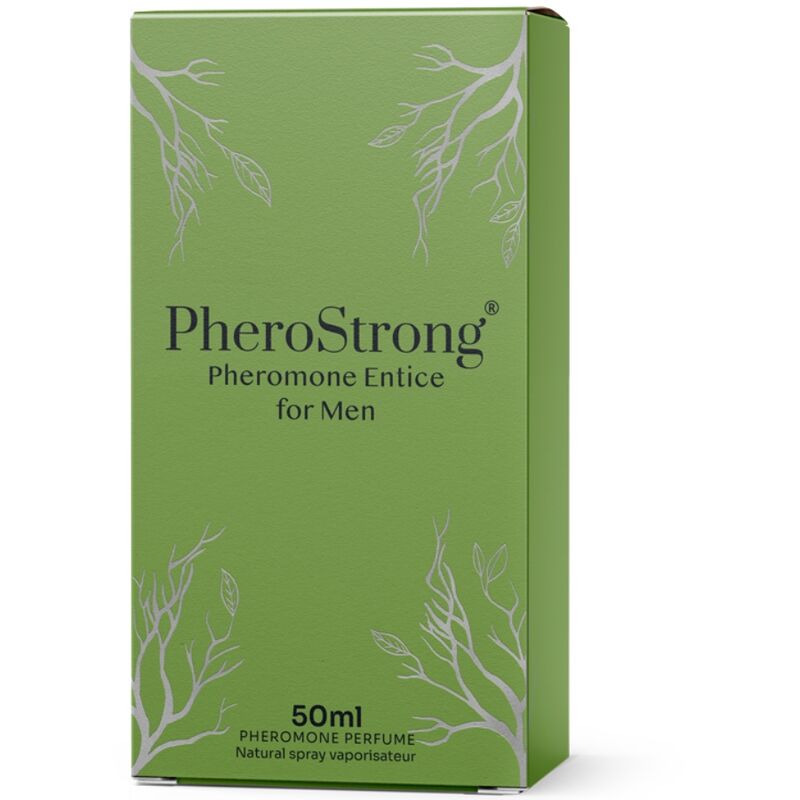 PHEROSTRONG - PARFUM AUX PHÉROMONES ENTICE POUR HOMMES, 50 ml