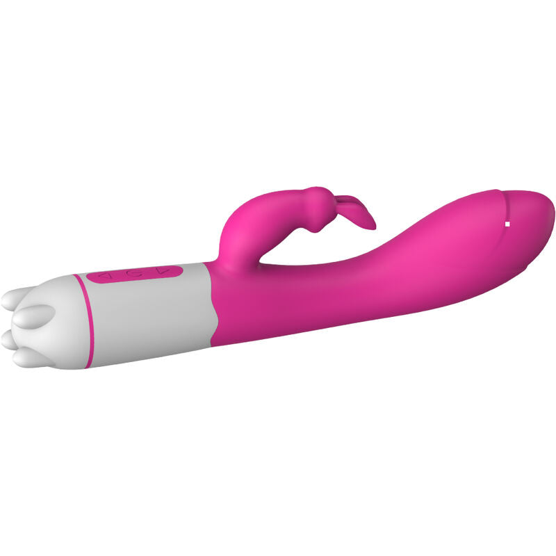 ARMONY – VIBRATEUR ET STIMULATEUR HAPPY RABBIT FUCHSIA