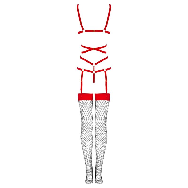LIVCO CORSETTI FASHION - THIARA LC 20213 SET BODY + KOUSEN ROOD L/XL