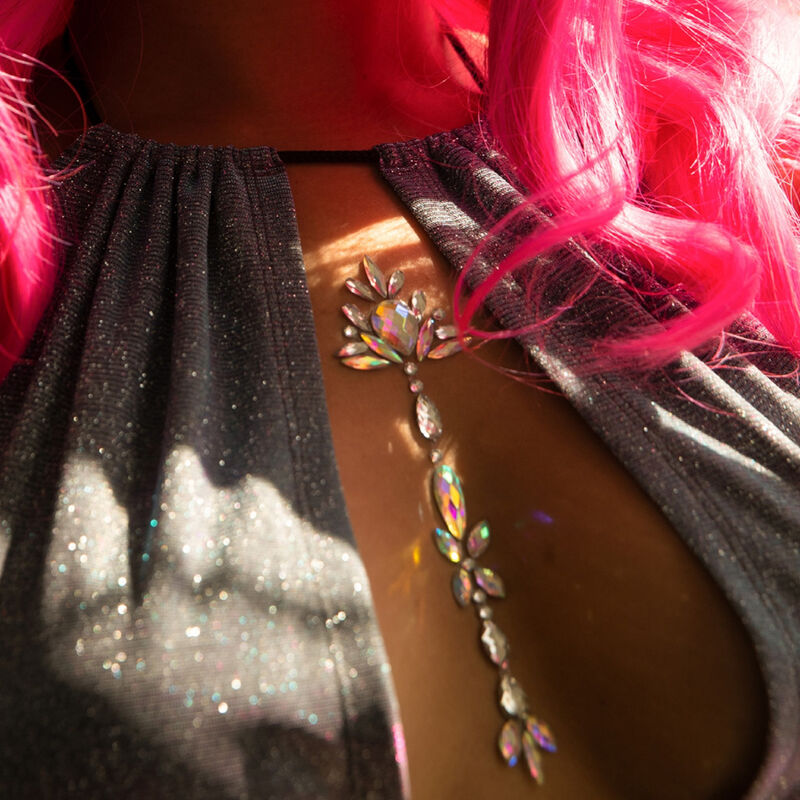 LEG AVENUE - BIJOUX CORPORELS ADHÉSIFS EN JADE