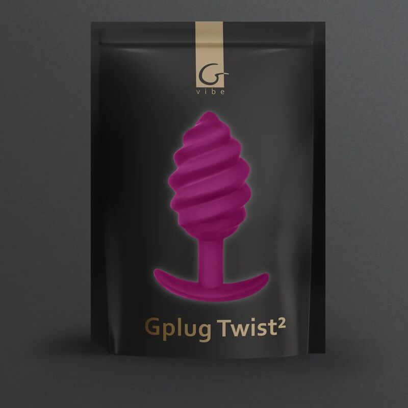 G-VIBE - GPLUG TWIST 2 PAARSE ANAALPLUG