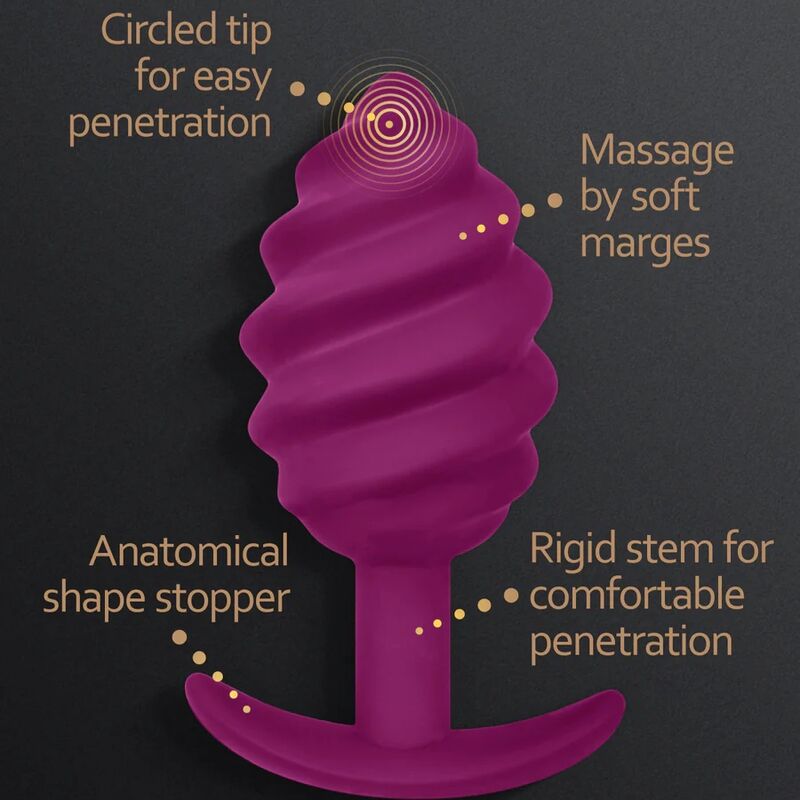 G-VIBE - GPLUG TWIST 2 PAARSE ANAALPLUG