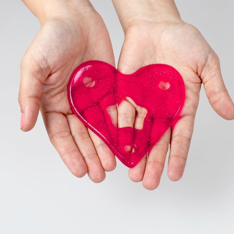 SECRET PLAY - STRING EN CAOUTCHOUC FRAISE