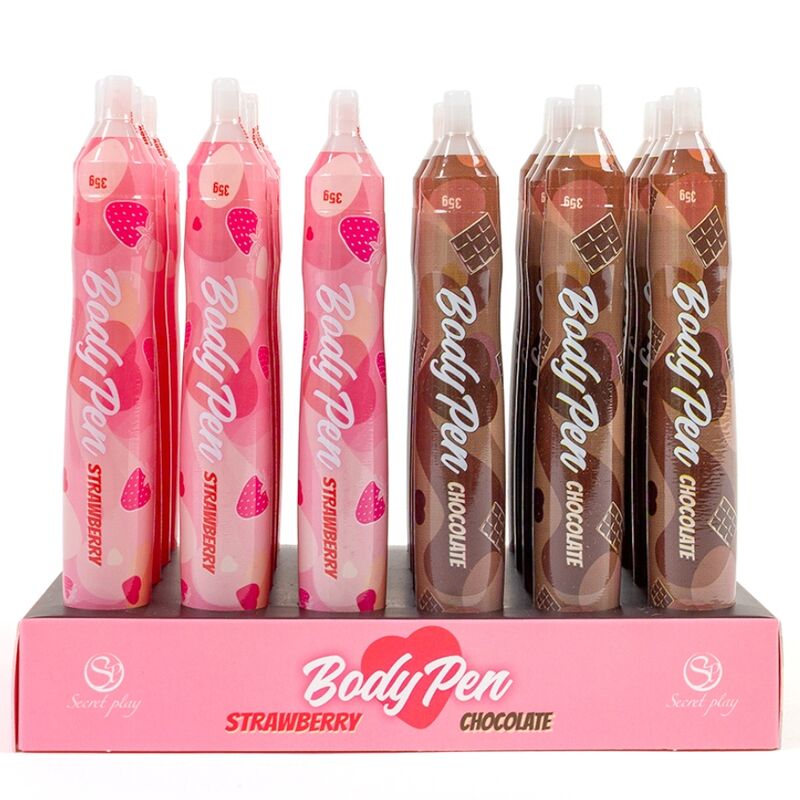 SECRET PLAY - BODY PEN PRÉSENTOIR 24 UNITÉS