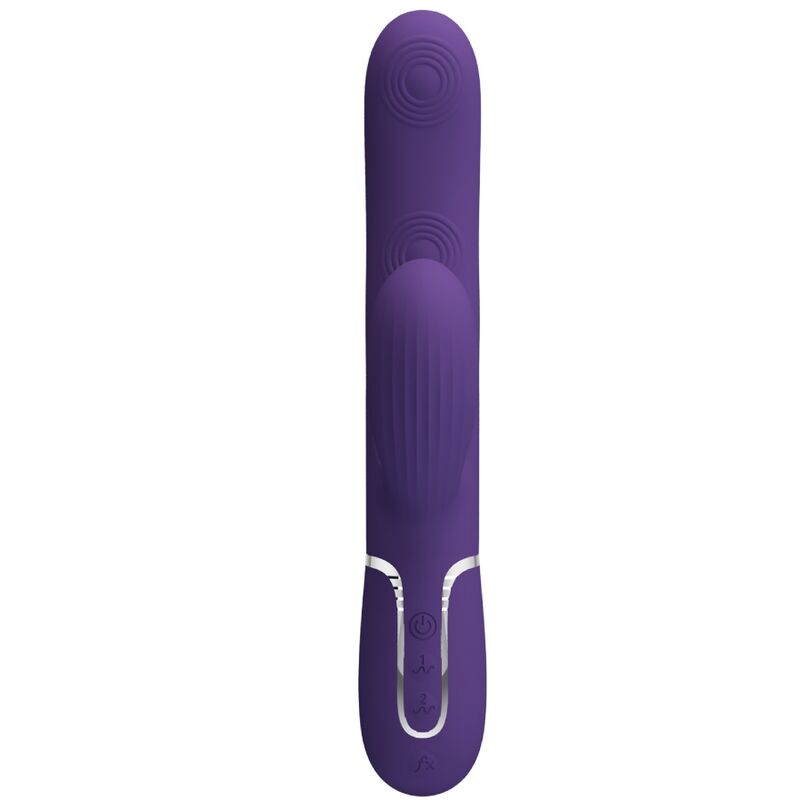 PRETTY LOVE - PERLITA VIBRATEUR POINT G 3 EN 1 MULTIFONCTION VIOLET