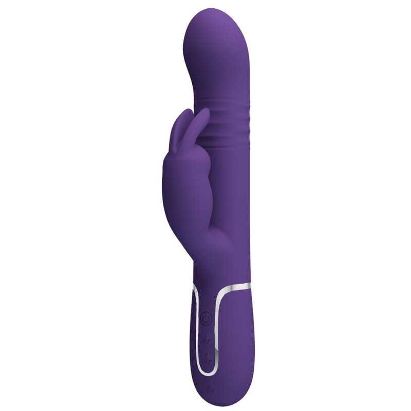 PRETTY LOVE - VIBRATEUR COALE RABBIT 4 EN 1 VIOLET