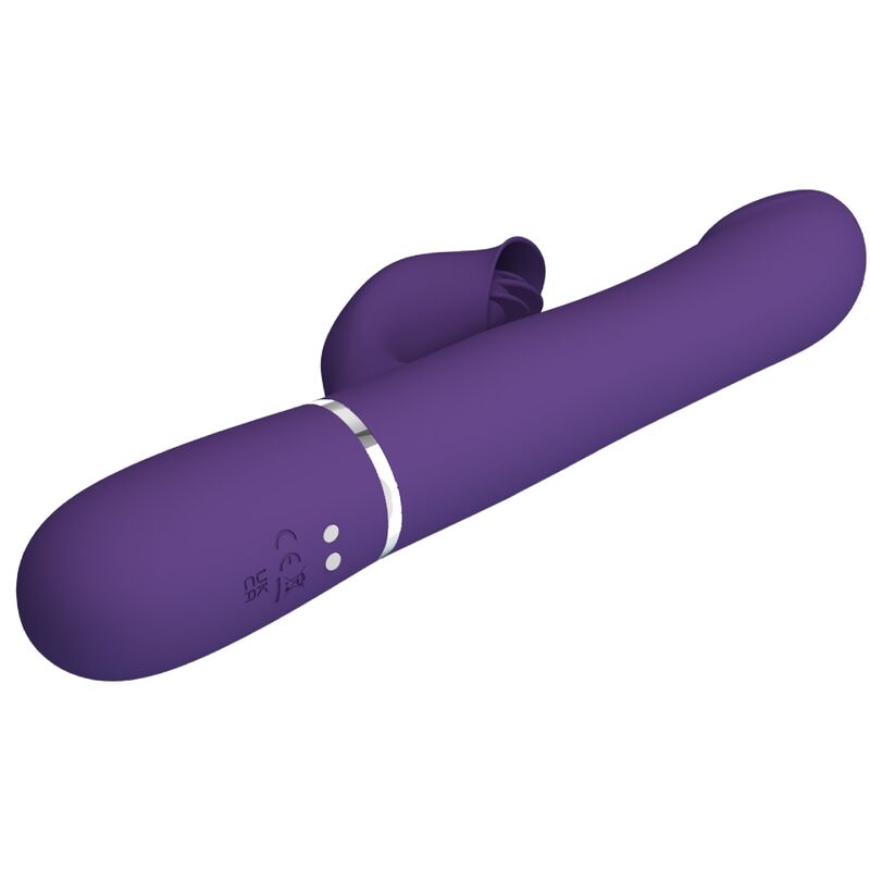 PRETTY LOVE - ZALIN KONIJN VIBRATOR KRALEN 4 IN 1 PAARS