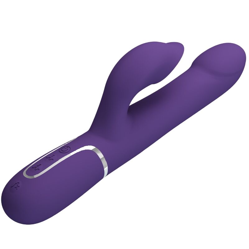 PRETTY LOVE - ZALIN KONIJN VIBRATOR KRALEN 4 IN 1 PAARS
