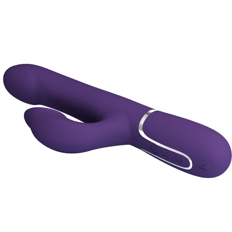 PRETTY LOVE - ZALIN KONIJN VIBRATOR KRALEN 4 IN 1 PAARS