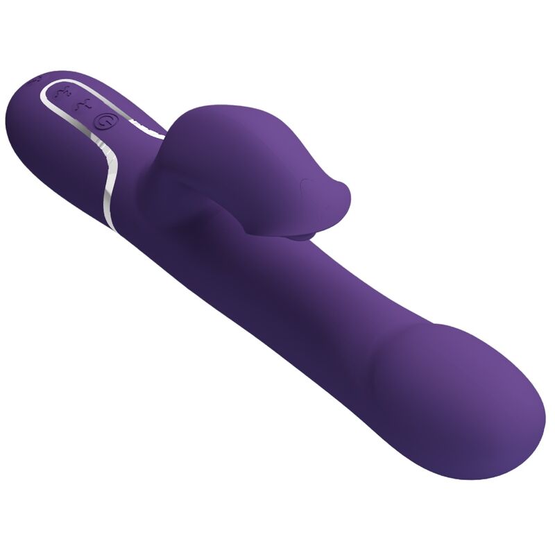 PRETTY LOVE - ZALIN KONIJN VIBRATOR KRALEN 4 IN 1 PAARS
