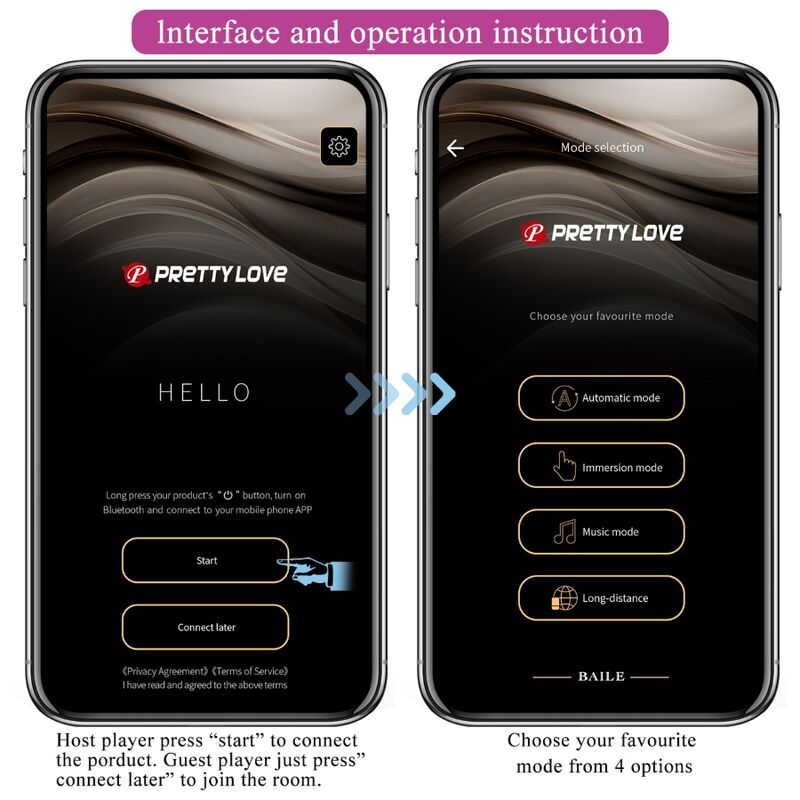 PRETTY LOVE - HECTOR ELEKTRISCHE SCHOK VIBRATOR GRATIS APP VIOLET