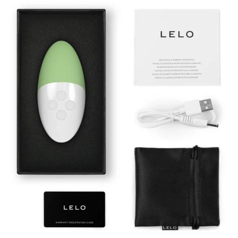 LELO - SIRI 3 MASSEUR DE CLITORIS CRÈME DE PISTACHE
