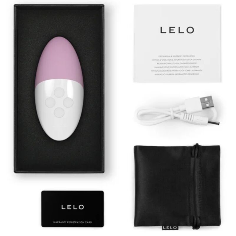 LELO - SIRI 3 MASSEUR DE CLITORIS ROSE DOUX