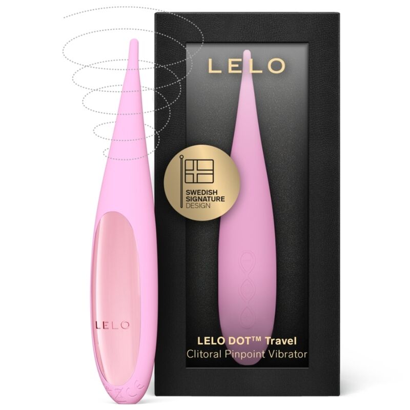 LELO - STIMULATEUR DE CLITORIS DE VOYAGE DOT ROSE
