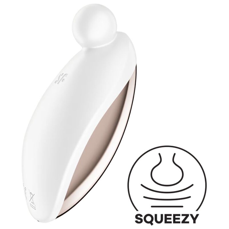 SATISFYER - SPOT ON 2 VIBRATEUR À POSER BLANC