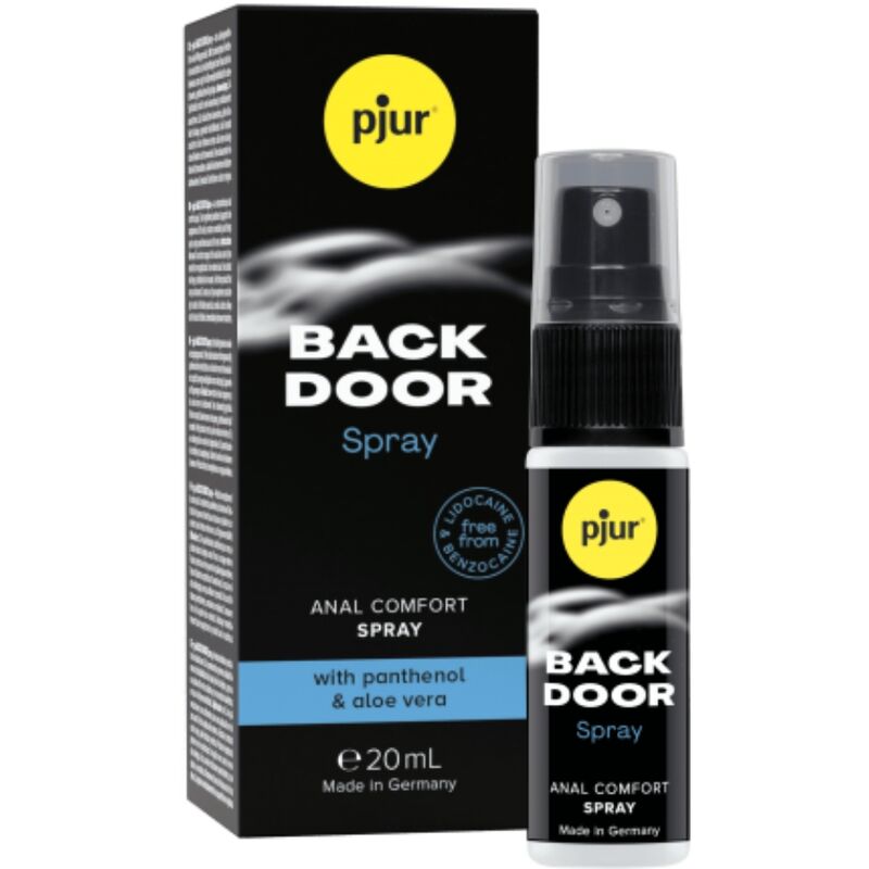 PJUR - ENSEMBLE DE LUBRIFIANT ET SPRAY ANAL BACK DOOR