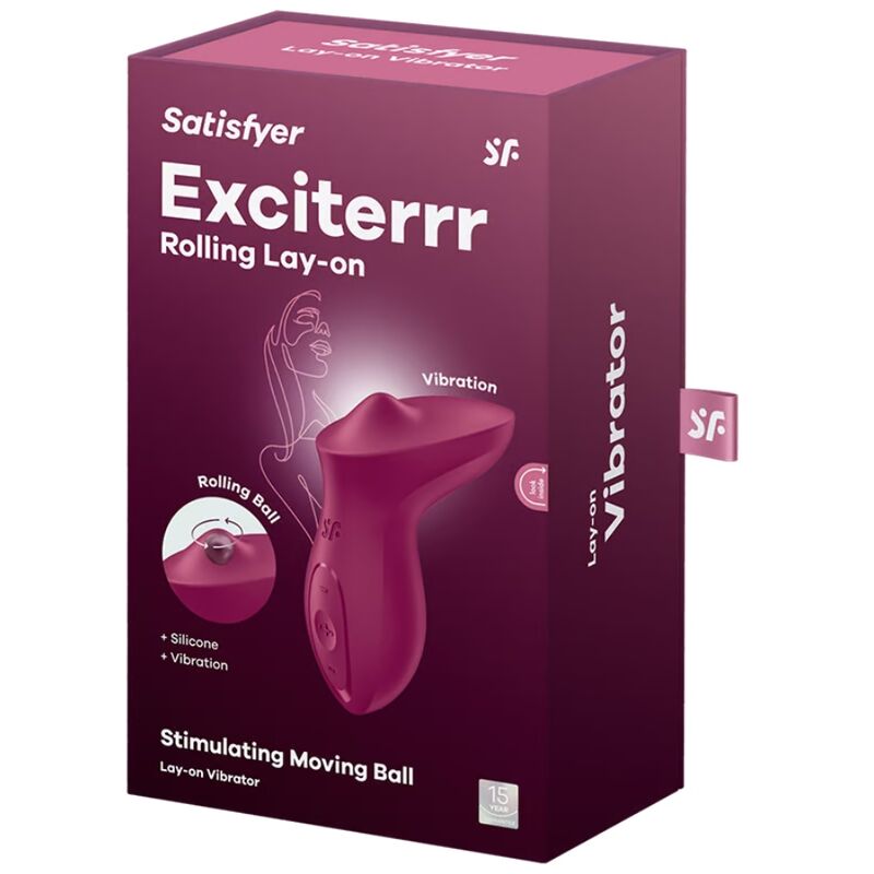 SATISFYER - EXCITERRR VIBRATOR TOEPASSELIJK CLITORIS FUCHSIA