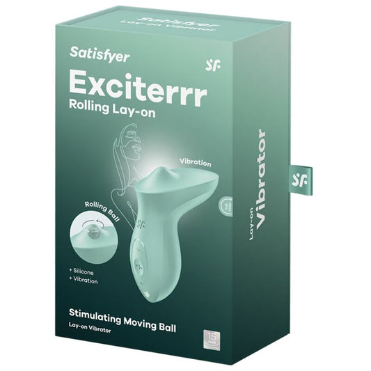 SATISFYER - EXCITERRR VIBRATEUR Stimulateur de CLITORIS MENTHE