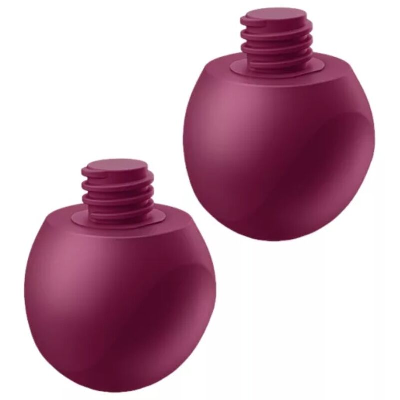 SATISFYER - LOVE BIRDS VARY BOULES VIBRATRICES APPLICATION GRATUITE VIN ROUGE