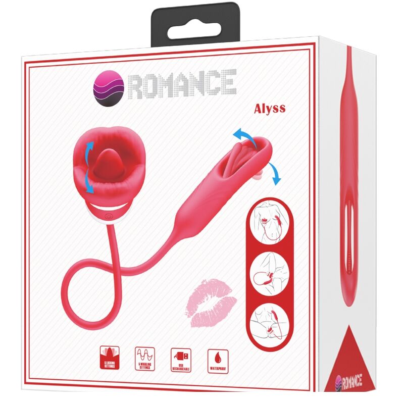 ROMANCE - ALYSS MASTURBATOR MOUTH RED