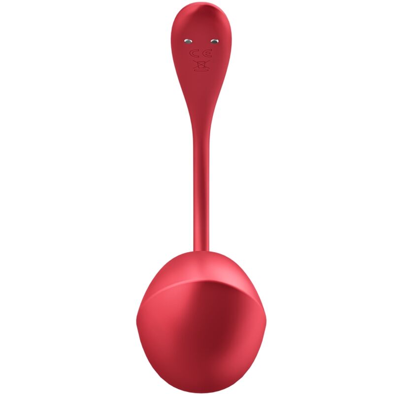 SATISFYER - STIMULATEUR DE POINT G À TÉLÉCOMMANDE SHINY PETAL ROUGE APPLICATION GRATUITE