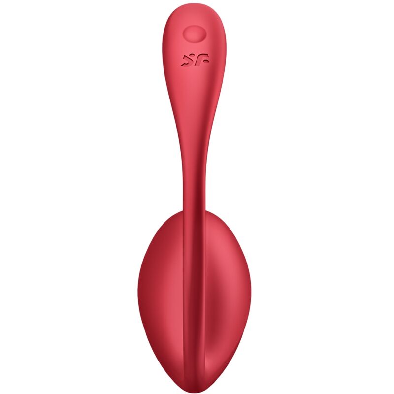 SATISFYER - STIMULATEUR DE POINT G À TÉLÉCOMMANDE SHINY PETAL ROUGE APPLICATION GRATUITE