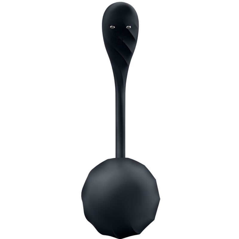 SATISFYER - STIMULATEUR DE POINT G À PÉTALES CÔTELÉES TÉLÉCOMMANDE NOIR APPLICATION GRATUITE