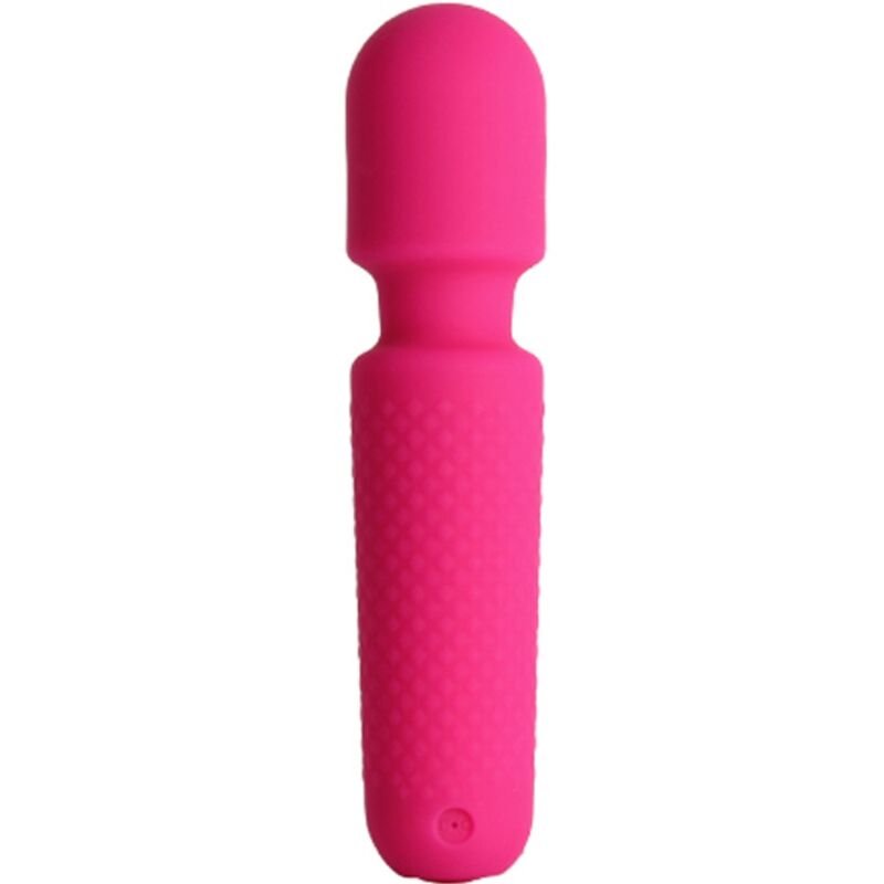 ARMONY - VOTRE MASSEUR ET VIBRATEUR MAGIQUE RECHARGEABLE 10 VIBRATIONS WAND DOTS ROSE